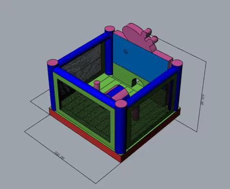 Peppa's Hüpfburg  - Hüpfburg Hamburg | Hansehüpfer - Vorschaubild 6