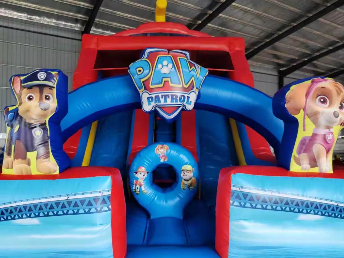 Paw Patrol Hüpfburg Rutsche - Hüpfburg Hamburg | Hansehüpfer - Vorschaubild 4