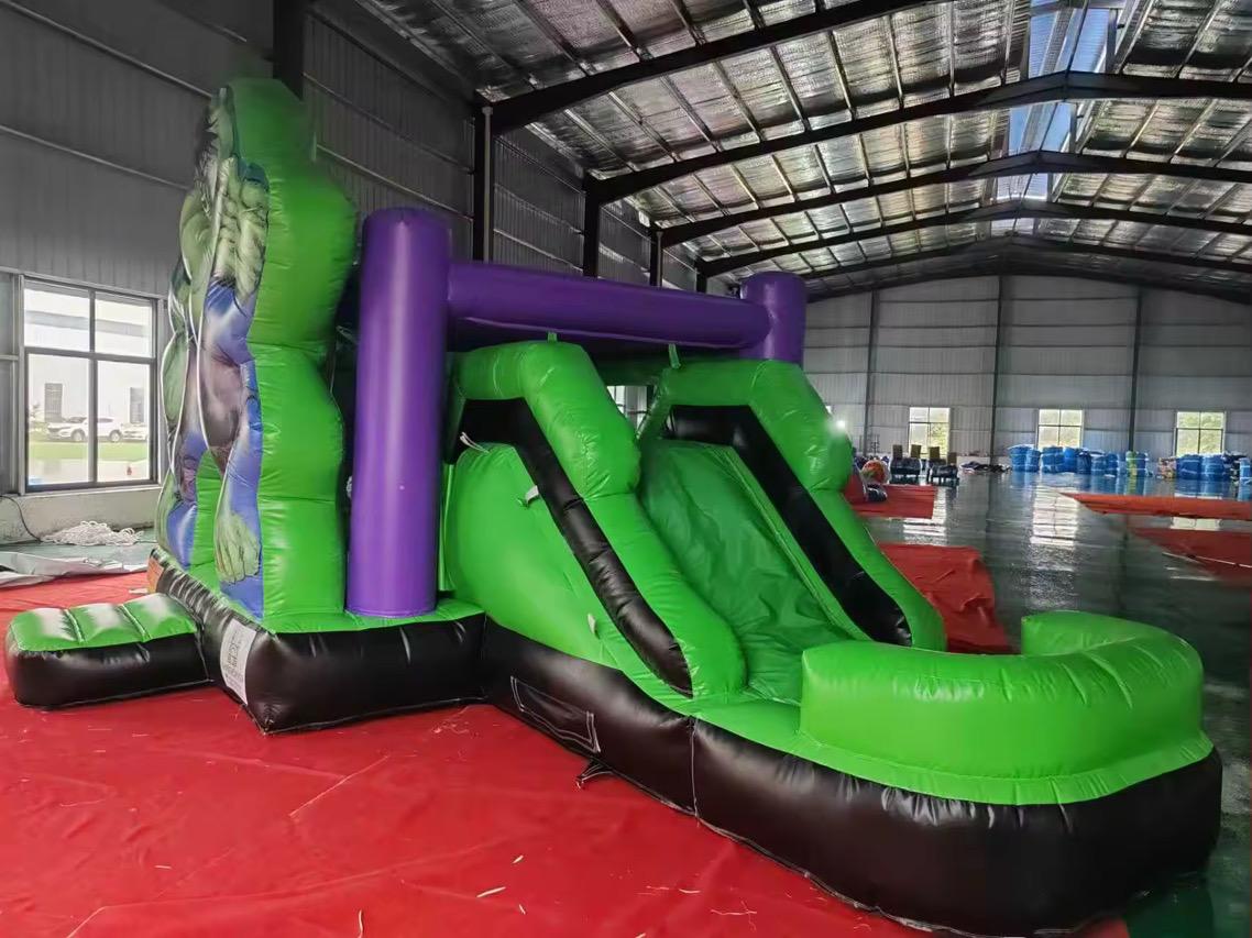 Hulk Hüpfburg - Hüpfburg Hamburg | Hansehüpfer - Vorschaubild 2