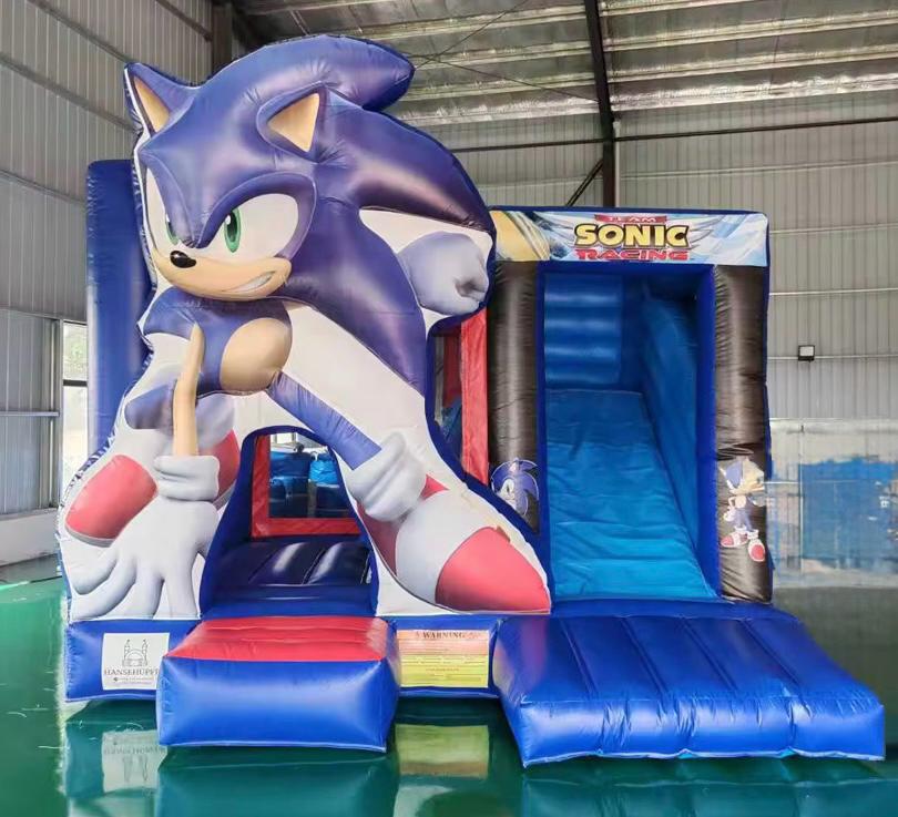 Sonic Hüpfburg - Hüpfburg mieten Hamburg
