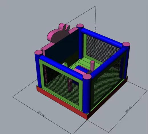 Peppa's Hüpfburg  - Hüpfburg Hamburg | Hansehüpfer - Vorschaubild 5