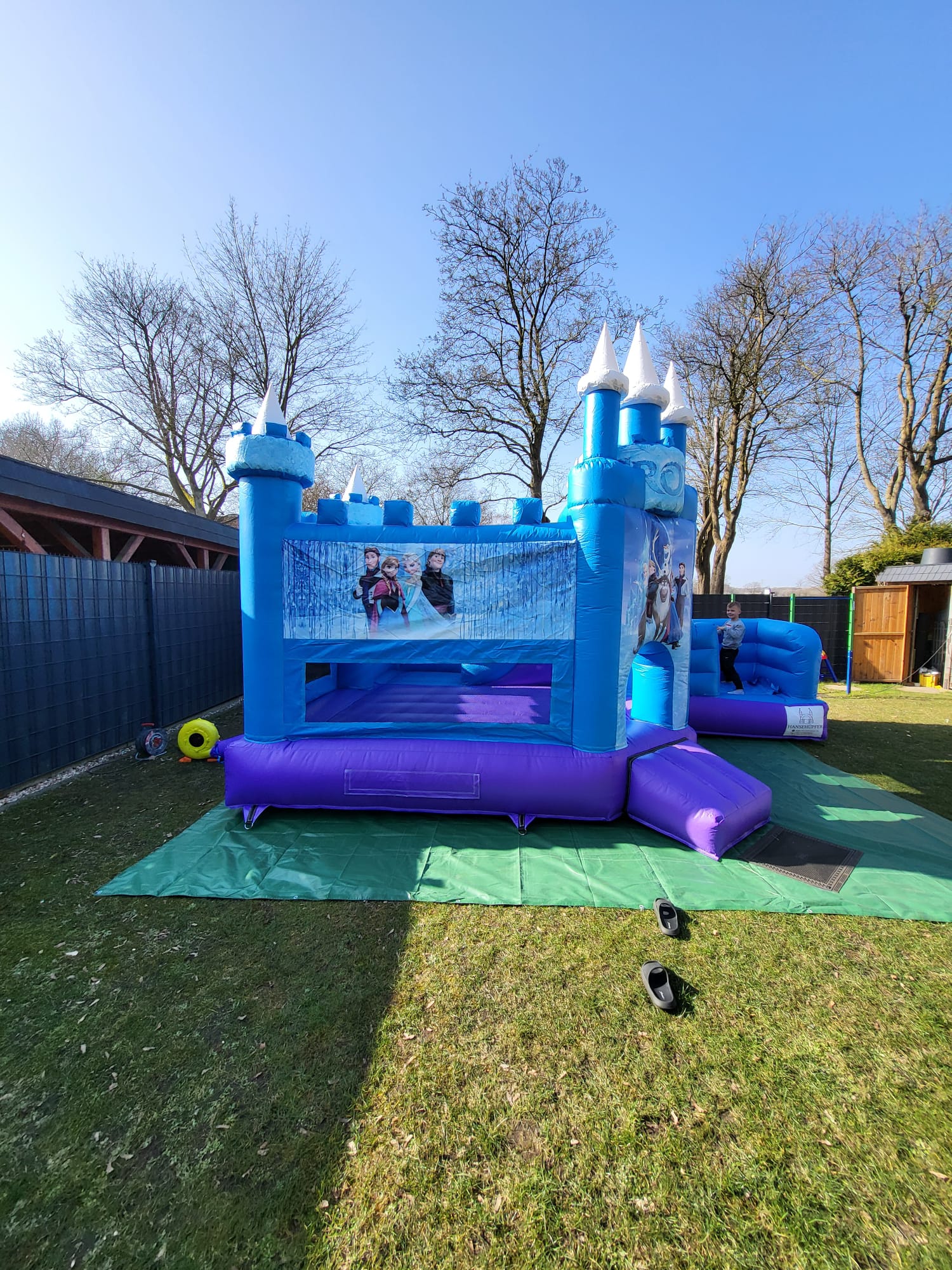 Eiskönigin Hüpfburg  - Hüpfburg Hamburg | Hansehüpfer - Vorschaubild 2