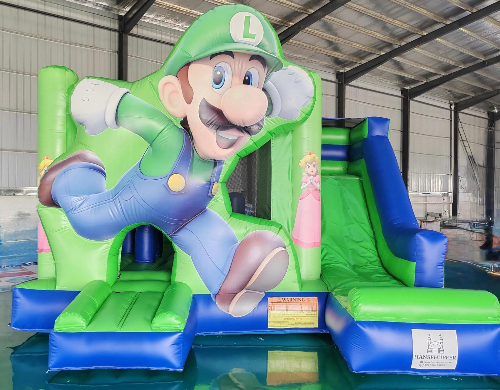 Luigi Hüpfburg - Hüpfburg mieten Hamburg