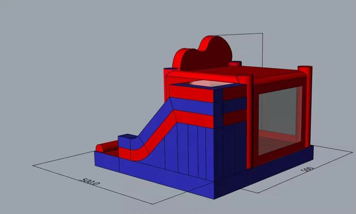 Mario Hüpfburg  - Hüpfburg Hamburg | Hansehüpfer - Vorschaubild 4