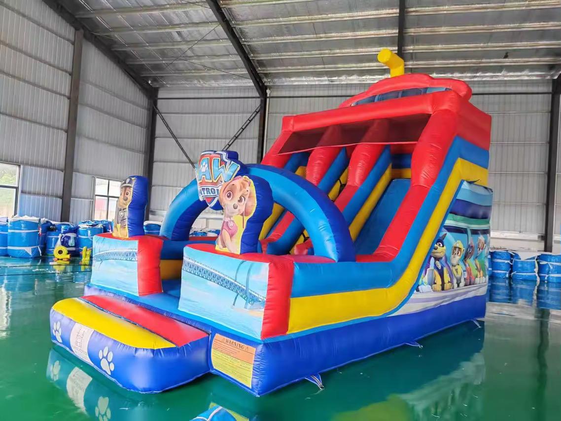 Paw Patrol Hüpfburg Rutsche - Hüpfburg Hamburg | Hansehüpfer - Vorschaubild 2