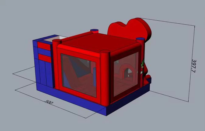 Mario Hüpfburg  - Hüpfburg Hamburg | Hansehüpfer - Vorschaubild 3