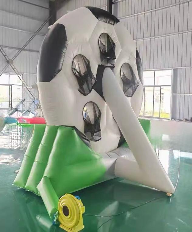 aufblasbares Fußball Zielspiel - Hüpfburg Hamburg | Hansehüpfer - Vorschaubild 4