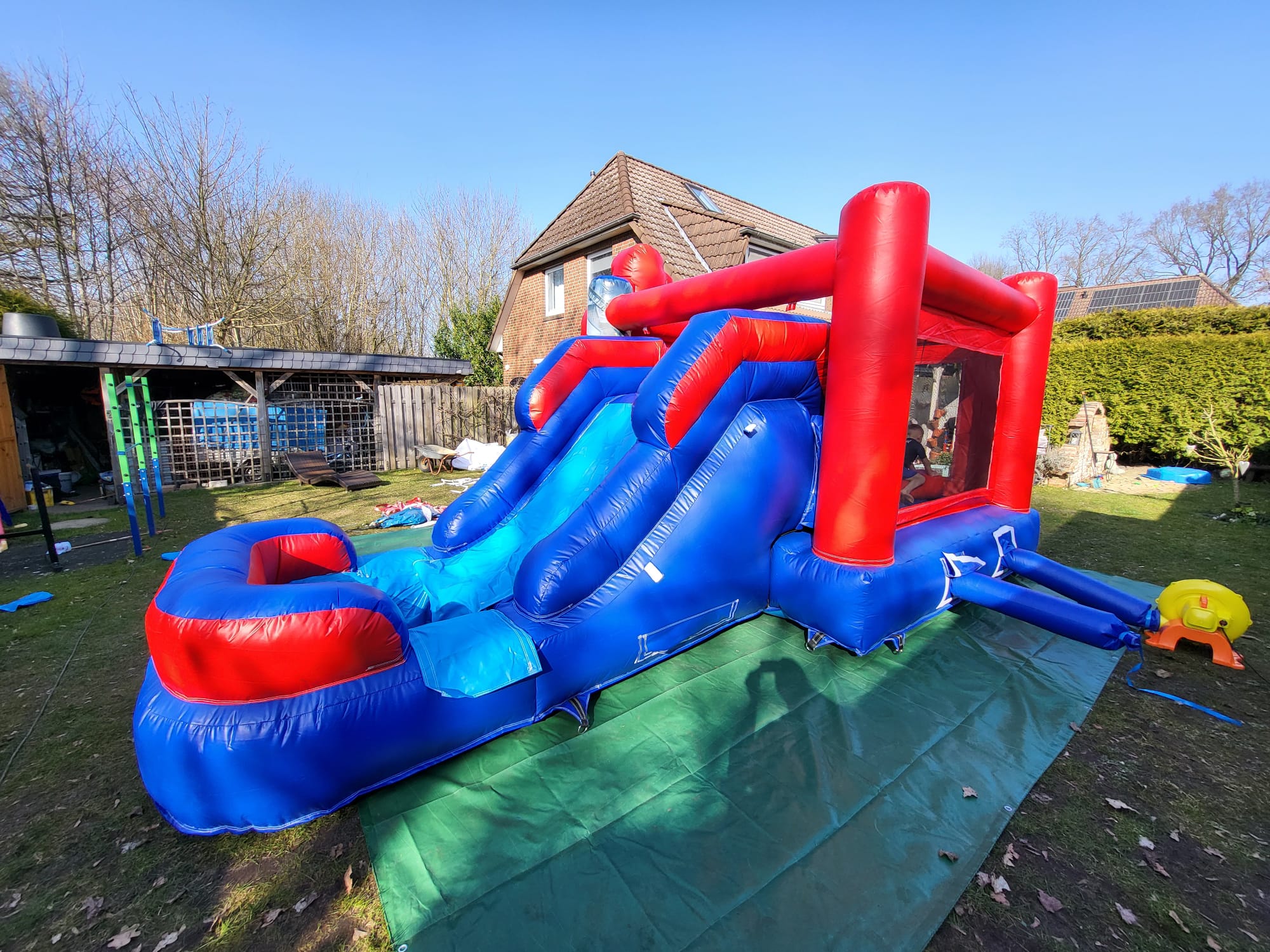 Spiderman Hüpfburg - Hüpfburg Hamburg | Hansehüpfer - Vorschaubild 2